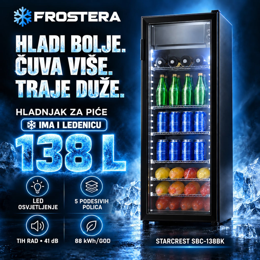 Frostera Hladnjak Large 138L