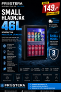 Frostera Hladnjak Small 46L